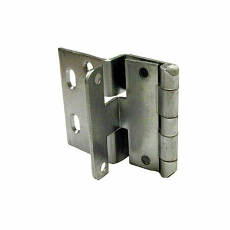 HD RPC 1.62 in. Thick Door Overlay hinges- Chrome Powder Coat finish C844 P28